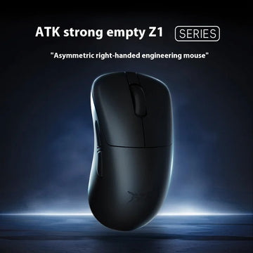 ATK LieKong Z1 Pro Max PAW3950 Ultra Kabelgebundene kabellose Gaming-Maus Dual-Modus Dual 8000Hz Ergonomische Maus